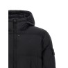 Crinkled-effect down jacket