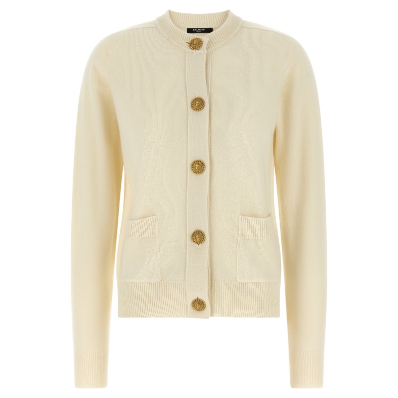 Eco-cashmere cardigan