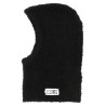Bouclé balaclava with logo