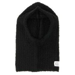 Bouclé balaclava with logo