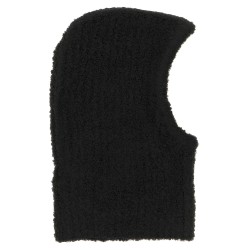 Bouclé balaclava with logo