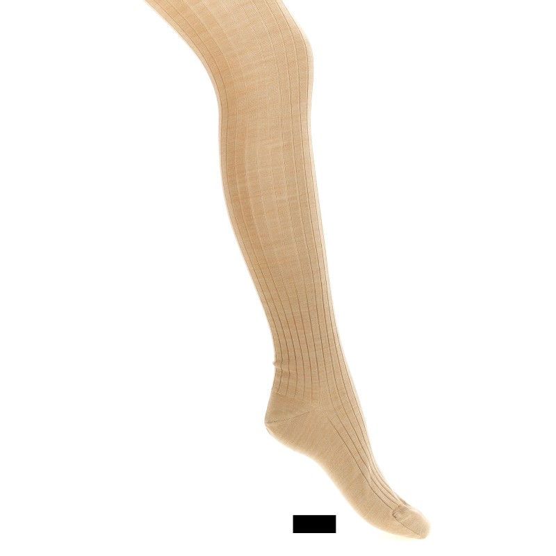 Ribbed tights