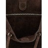 'Rockstud Medium' suede shoulder bag