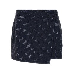 'Soave' skirt with rhinestones