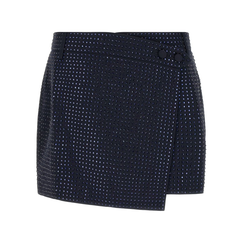 'Soave' skirt with rhinestones