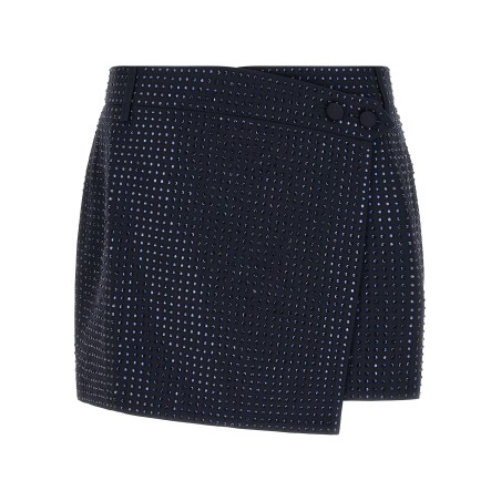 'Soave' skirt with rhinestones