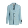 Single-breasted blazer jacket