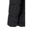 Ruffled effect down jacket