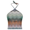 'Zig Zag' knit top