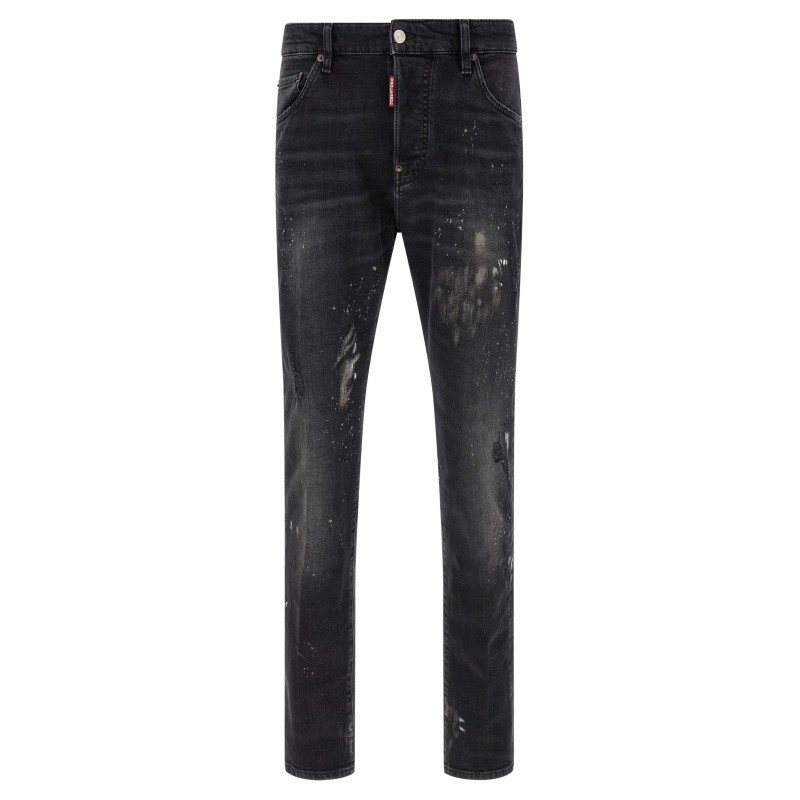 Splatter paint jeans