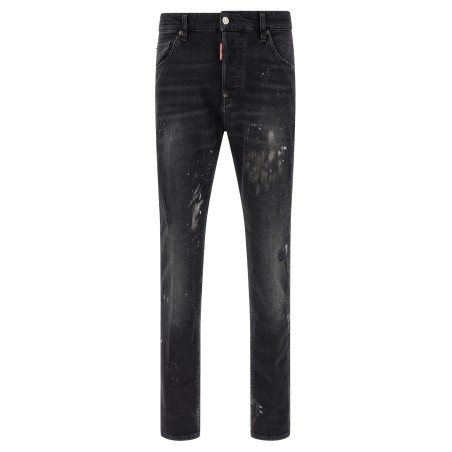 Splatter paint jeans