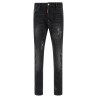 Splatter paint jeans