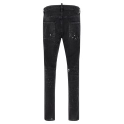 Splatter paint jeans