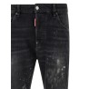 Splatter paint jeans