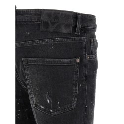 Splatter paint jeans
