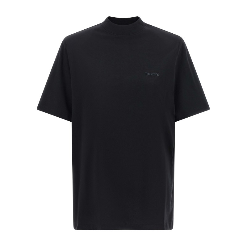 Mock-neck T-shirt