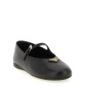 Triangle logo nappa ballet flats