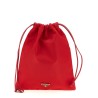 'Wish in Re-Nylon' pouch with logo