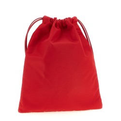 'Wish in Re-Nylon' pouch with logo