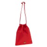 'Wish in Re-Nylon' pouch with logo