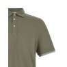 'Faux Layering' polo shirt