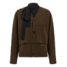 Cut-out cardigan