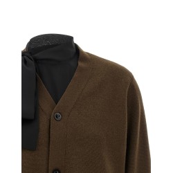 Cut-out cardigan