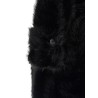'Jackie' eco-fur trench coat