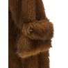 'Farrah' eco-fur coat