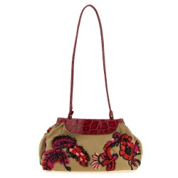Embroidery clutch