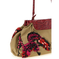 Embroidery clutch