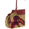 Embroidery clutch