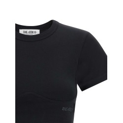 Bustier crop t-shirt
