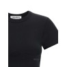 Bustier crop t-shirt