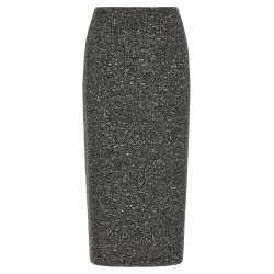 Valentino Garavani Chevron Bouclé skirt