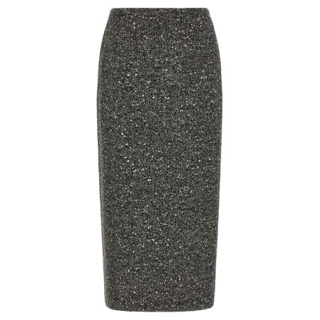 Valentino Garavani Chevron Bouclé skirt