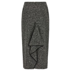 Valentino Garavani Chevron Bouclé skirt