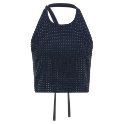 'Arbaia' rhinestone-dyed top