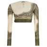 'Re-edition - The Green Cartouche' top