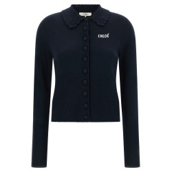 Collared cardigan