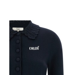 Collared cardigan
