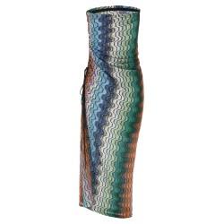 Greek motif cover-up dress