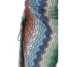 Greek motif cover-up dress