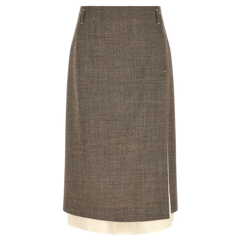 Multi-layer hem skirt