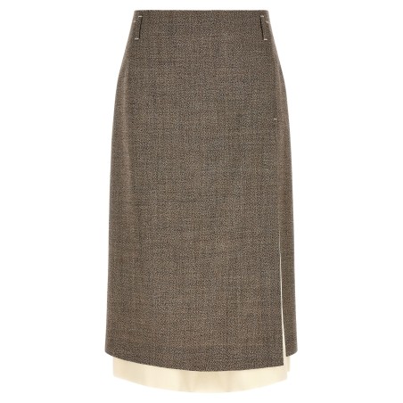 Multi-layer hem skirt
