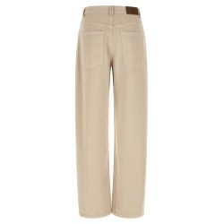 Garment-dyed jeans