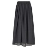 Skirt with elastic