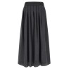 Skirt with elastic