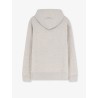 Hooded cotton blend sweatshirt