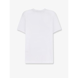 Cotton T-shirt with patch logo on the front